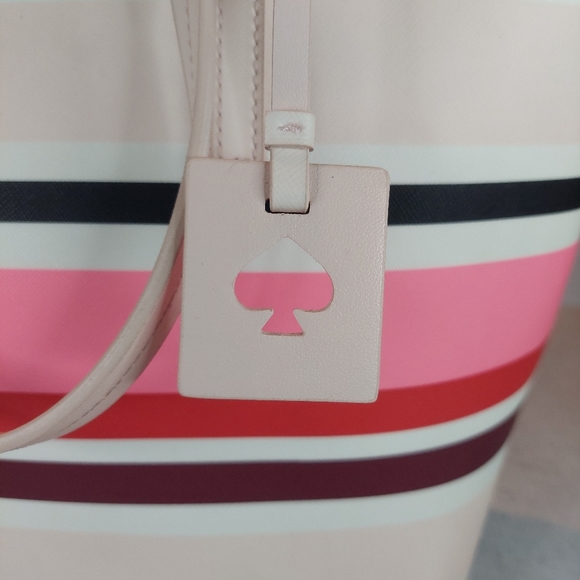 NWT Kate Spade Small Margareta Zip Top Multicolor Tote - Picture 3 of 13